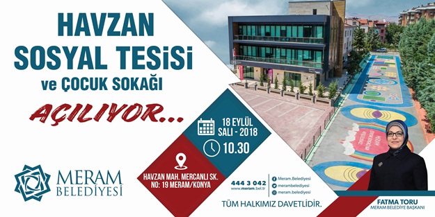 Meram'a bir büyük yatırım daha…