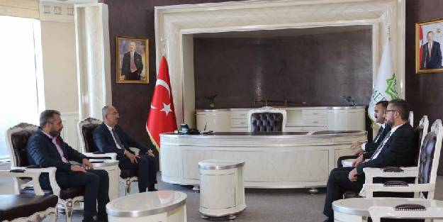 Meram’ın kardeş şehri Mutki Belediyesi’nden ziyaret