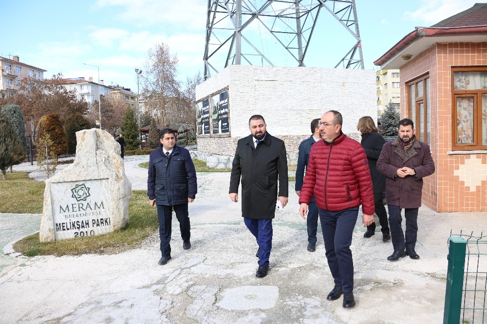 Meram’ın parkları yeni sezona hazırlanıyor 