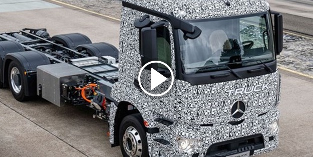 Mercedes elektrikli kamyonu Tesla'dan önce üretecek