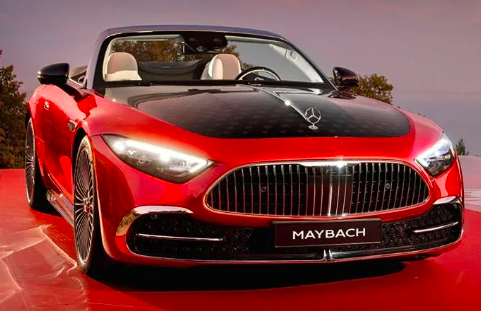 Mercedes en sportif modeli Maybach SL 680 Roadster'ı tanıttı!