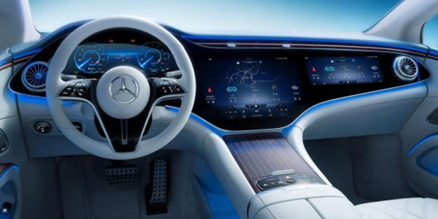 Mercedes geleceğin otomobili EQS'i tanıttı