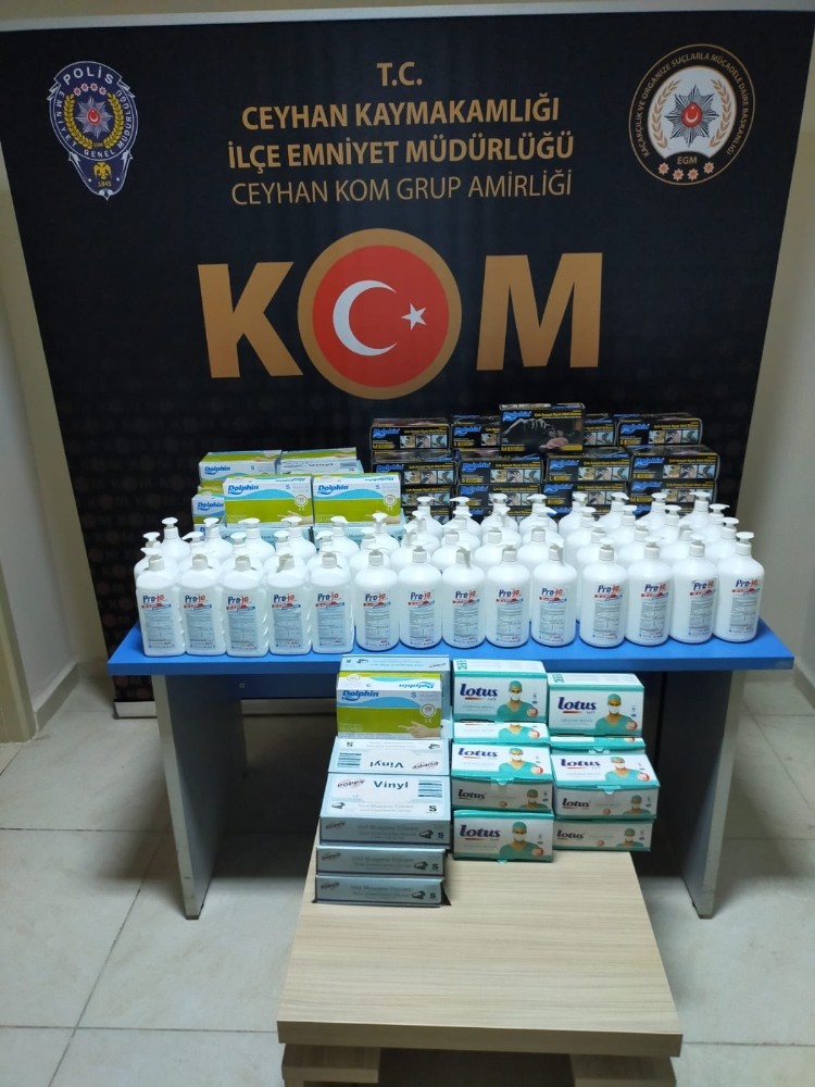 Merdiven altı sağlık malzemesi üreten iş yerine operasyon 