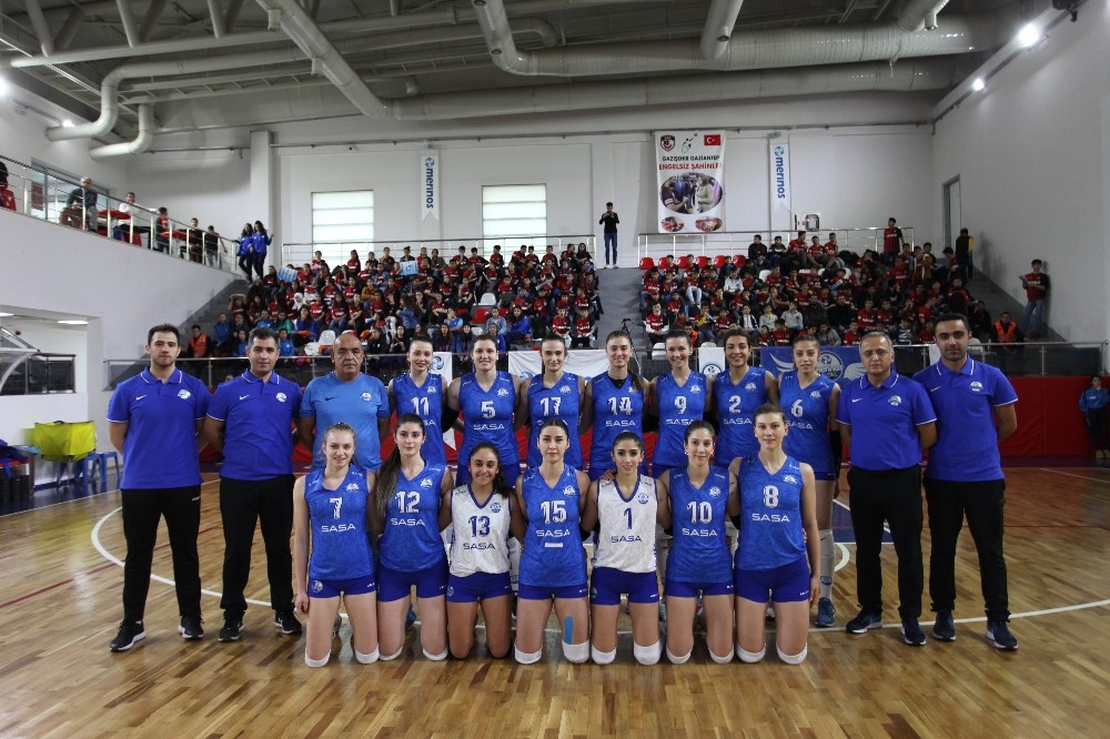 Merinos Spor play offa günlük çift antrenmanla hazırlanıyor 