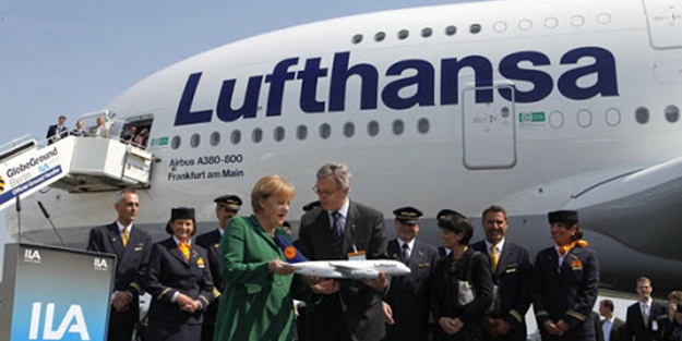Merkel devreye girdi! Lufthansa batıyor