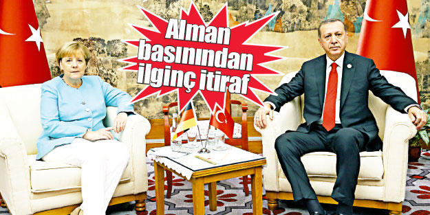 Merkel, Erdoğan’ın önünde diz çöktü