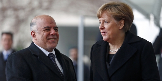 Merkel, Irak Başbakanı İbadi ile görüştü