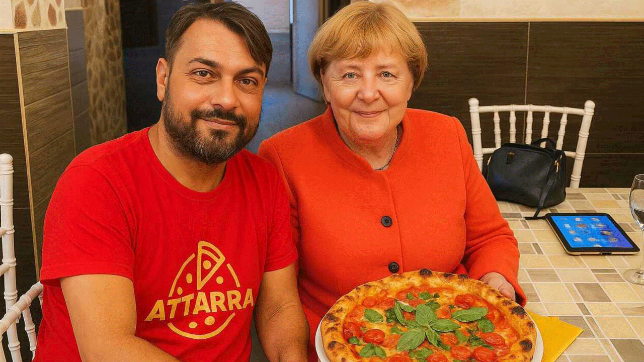 Merkel yıllar sonra görüntülendi! Her hareketi dünyanın gündemindeydi, şimdi pizzacıda tek başına...