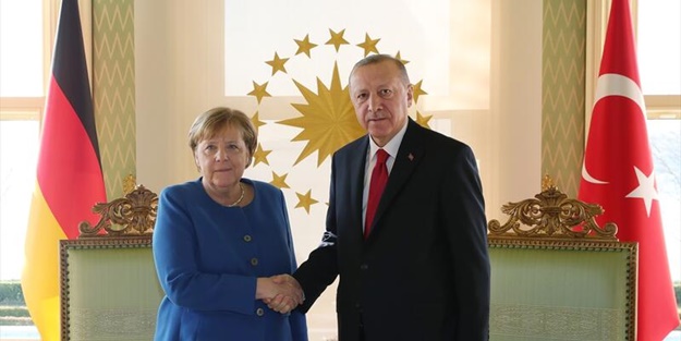 Merkel'den Cumhurbaşkanı Erdoğan’a taziye mesajı