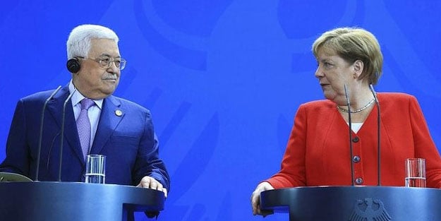 Merkel'den dikkat çeken Filistin açıklaması