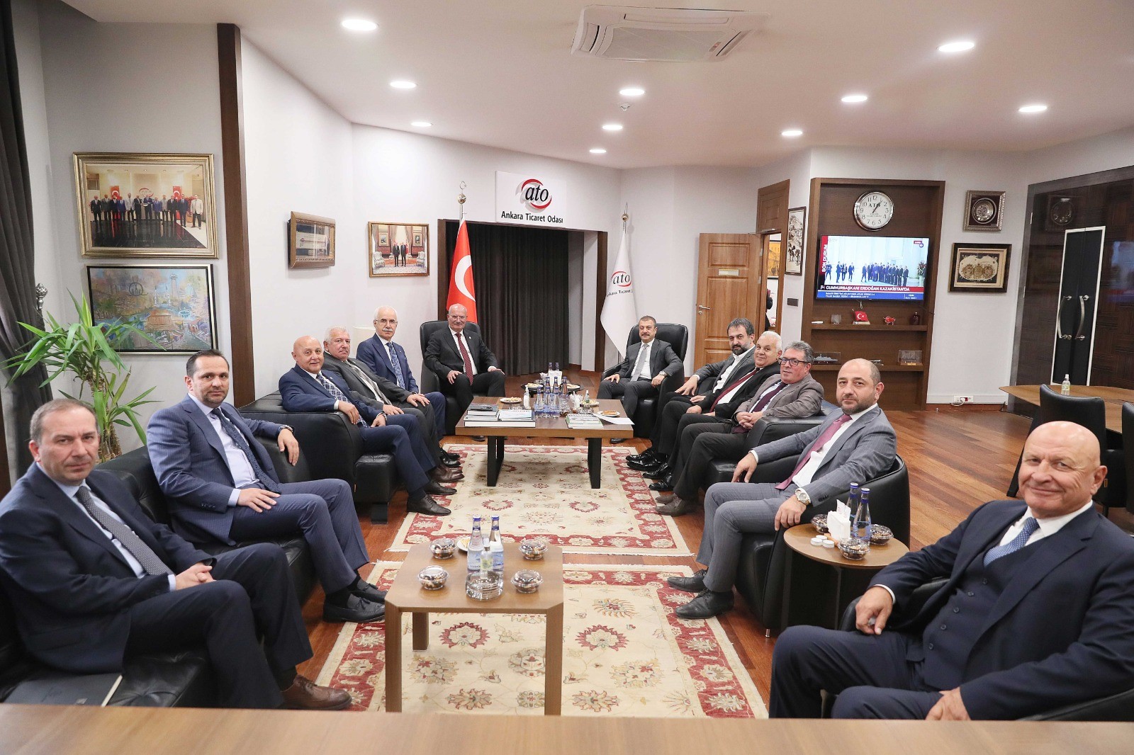 Merkez Bankası Başkanı Kavcıoğlu’dan sürpriz ziyaret