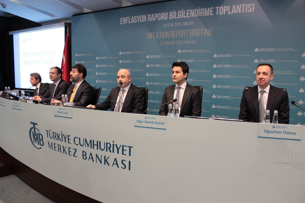 Merkez Bankası, enflasyonun 2020 yılı sonu ve 2021 yılı sonu rakamlarını değiştirmedi 