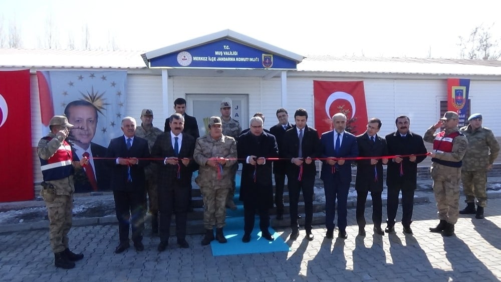 Merkez İlçe Jandarma Komutanlığı hizmet binası açıldı 