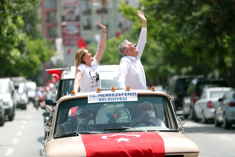Merkezefendi’de unutulmaz 19 Mayıs kutlaması 