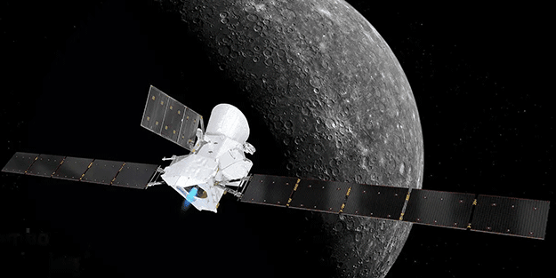 Merkür'ün ilk fotoğrafları dünyaya geldi