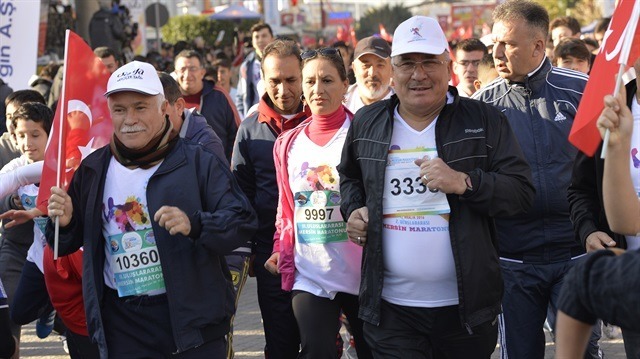 Mersin 15 Temmuz şehitleri için koştu