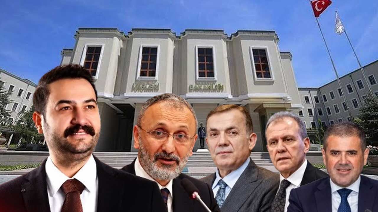 5 belediye başkanı ve başkan vekili görevden uzaklaştırıldı