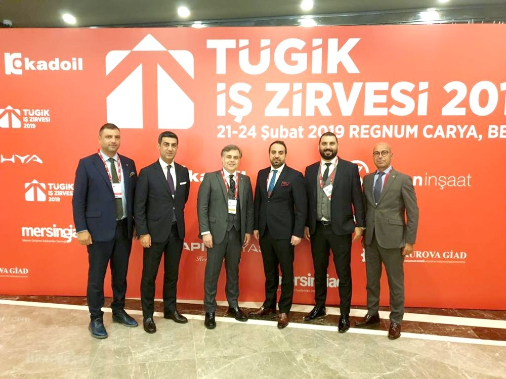 Mersin GİAD, TÜGİK İş Zirvesi’ne katıldı 