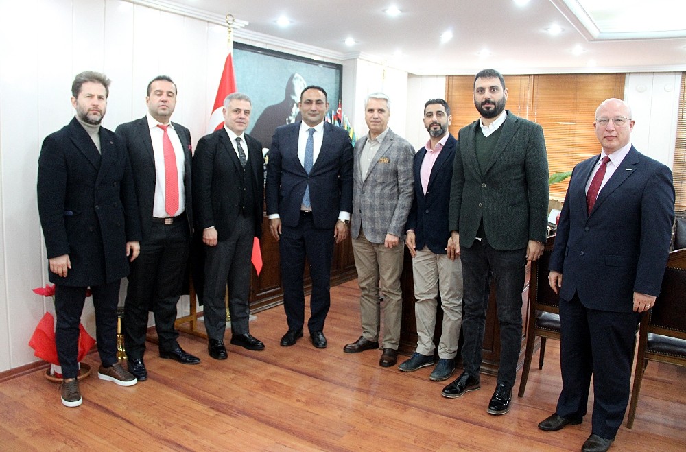 Mersin GİAD üyelerinden Başkan Yılmaz’a ziyaret 