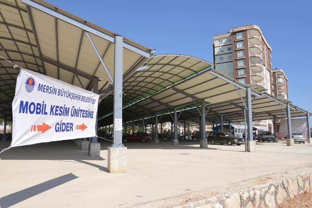Mersin’de 26 noktada mobil kesim ünitesi kurulacak 