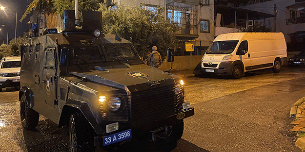 Mersin'de 430 polisle 54 torbacıya şafak operasyonu