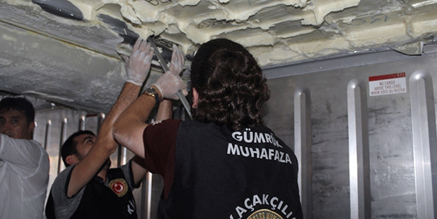 48 kilo 800 gram kokainin ele geçirildi