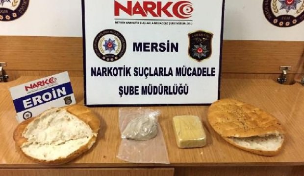 Mersin'de arabada yakalanan ramazan pideleri tutuklattı!