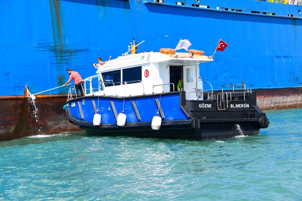 Mersin’de denizi kirleten gemilere 34 milyon lira ceza yazıldı 