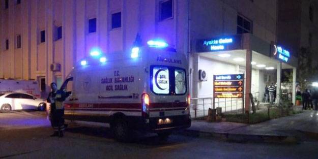 Mersin'de 'dur' ihtarına uymayan sürücü polise çarptı