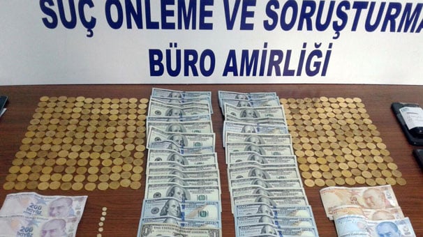 Mersin'de gerçek altın gösterip, sahte altın satmışlar
