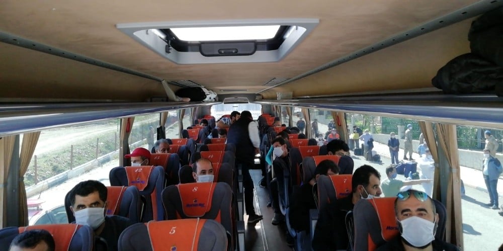 Mersin’de karantina süreleri dolan 244 vatandaş evlerine gönderildi 