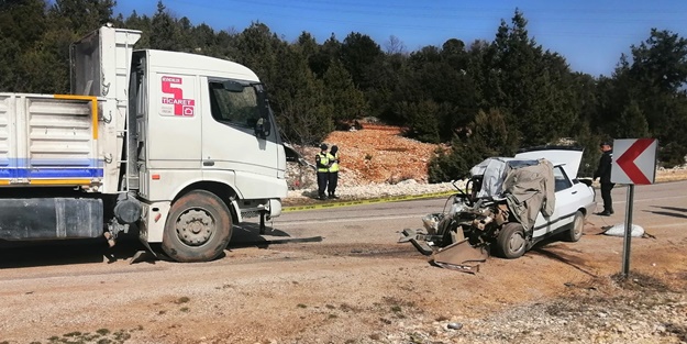 Mersin'de kaza! 1 ölü