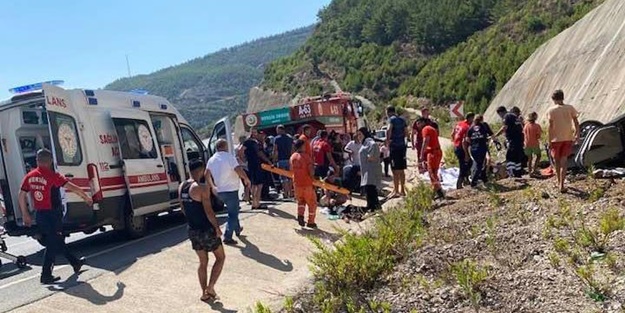 Mersin'de kaza! Yaralılar var