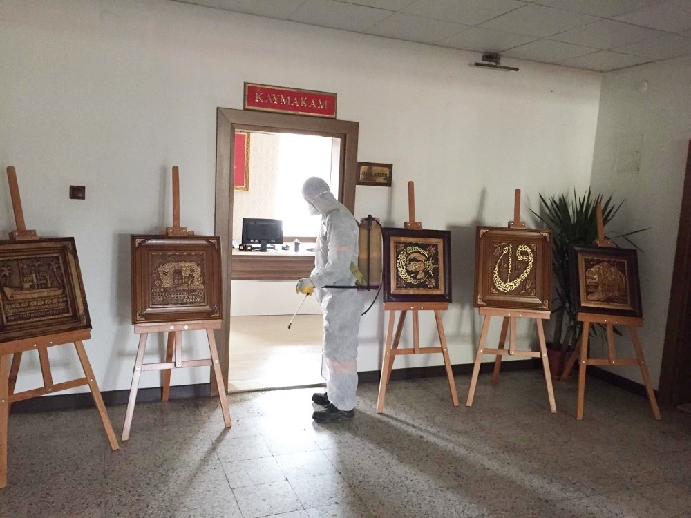 Mersin’de korona virüse karşı önlemler 