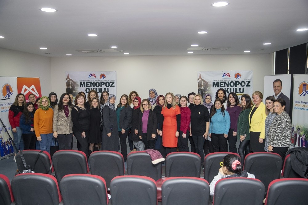 Mersin’de ‘Menopoz Okulu’ açıldı 
