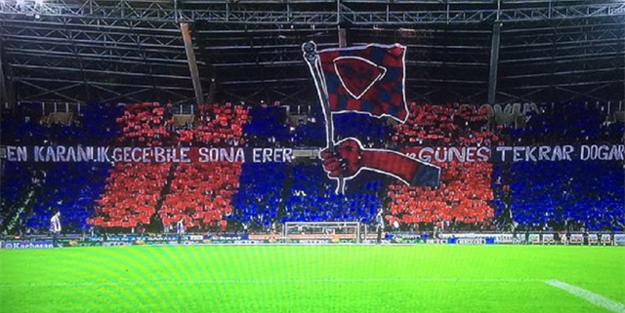 Mersin'de muhteşem koreografi