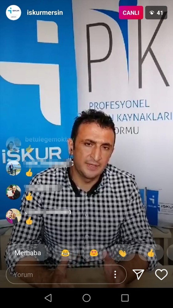 Mersin’de online istihdam seferberliği semineri 
