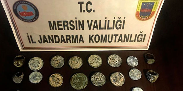 Mersin'de Roma ve Grek dönemi eserler ele geçirildi