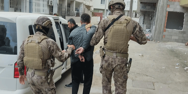 Mersin'de şafak vakti kökünü kurutma operasyonu