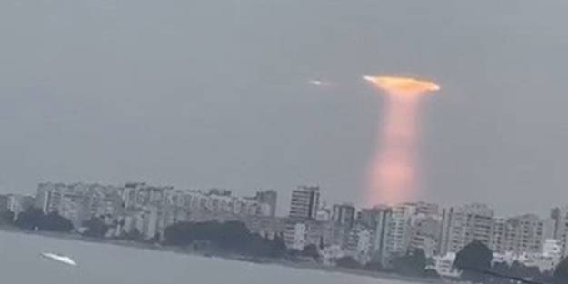 Mersin'de şaşırtan görüntü!