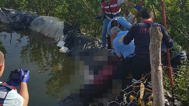 Mersin'de sulama göletine düşen kadın hayatını kaybetti
