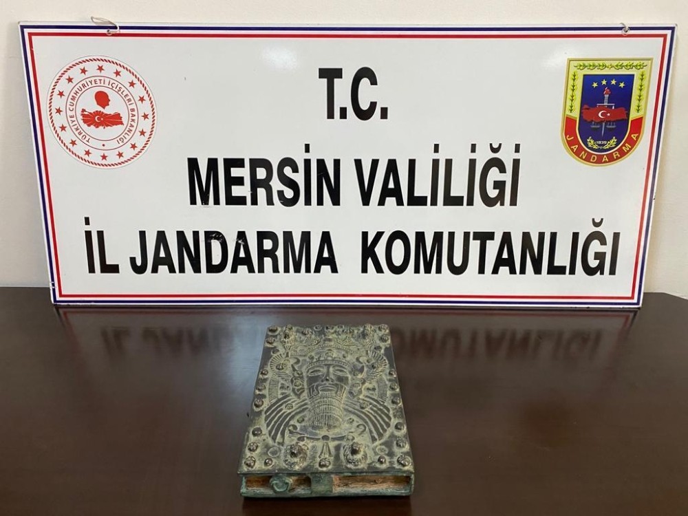 Mersin’de tarihi eser operasyonu 