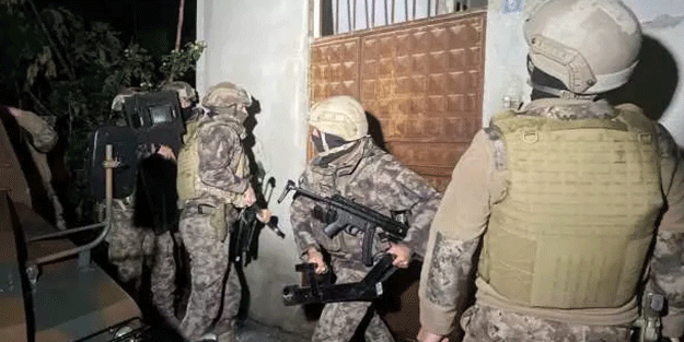 Mersin'de PKK operasyonu