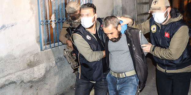 Mersin'de teröristlere şafak operasyonu