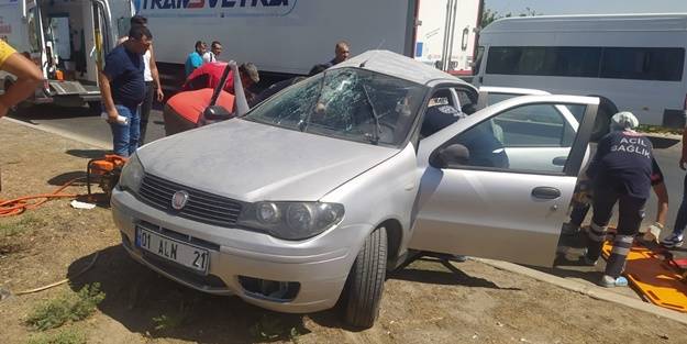 Mersin'de trafik kazası: Yaralılar var