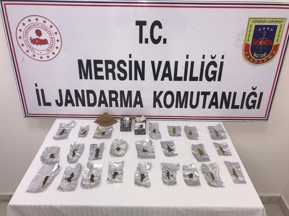 Mersin’de uyuşturucu operasyonu 