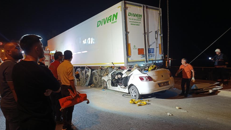 Mersin’deki kaza 2 can aldı