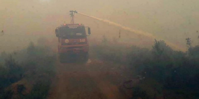 Anamur’daki orman yangını kontrol altına alındı