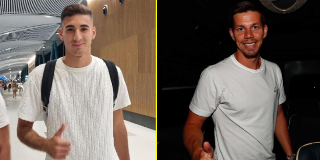 Mert Müldür ve Miha Zajc Fenerbahçe için İstanbul’da