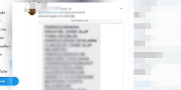 Mesajı kimin gönderdiği araştırılıyor... Öğrencileri tedirgin eden namussuzluk!